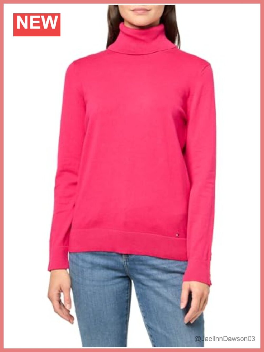 Cotton Lightweight Turtleneck Pullover Sweater Long Sleeve